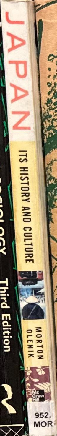 Japan : Its history and culture /W. Scott Morton, J Kenneth Olenik spine