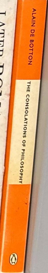 The consolations of philosophy spine