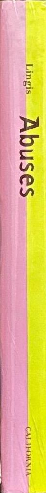Abuses / Alphonso Lingis spine