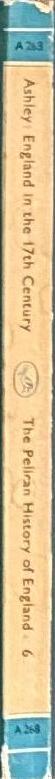 England in the seventeenth century / Maurice Ashley spine