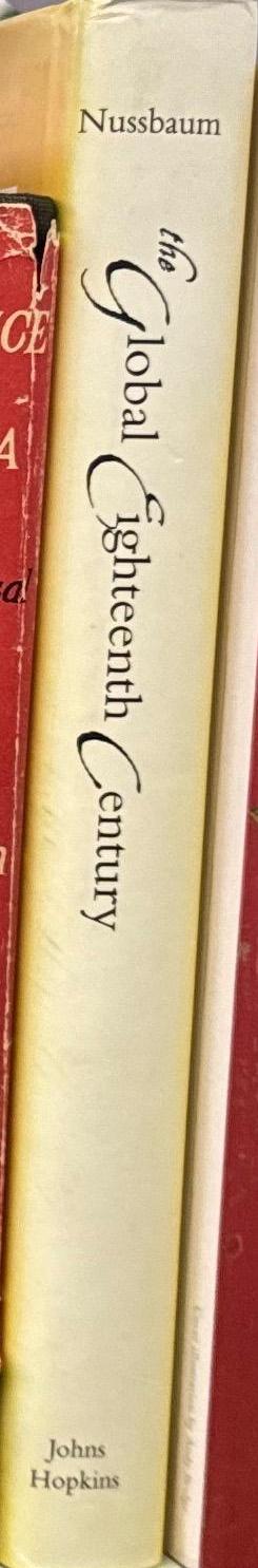 The global eighteenth century / edited by Felicity A. Nussbaum spine