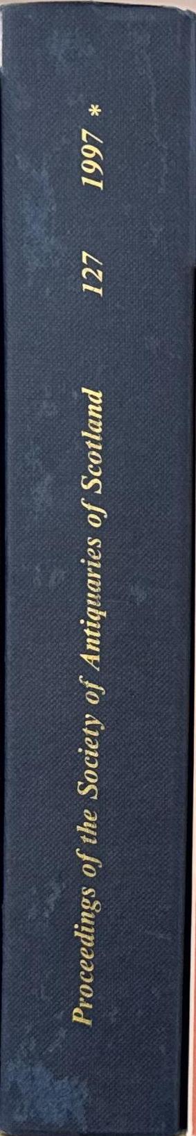 Proceedings of the Society of Antiquaries of Scotland, volume 127 (1997) spine