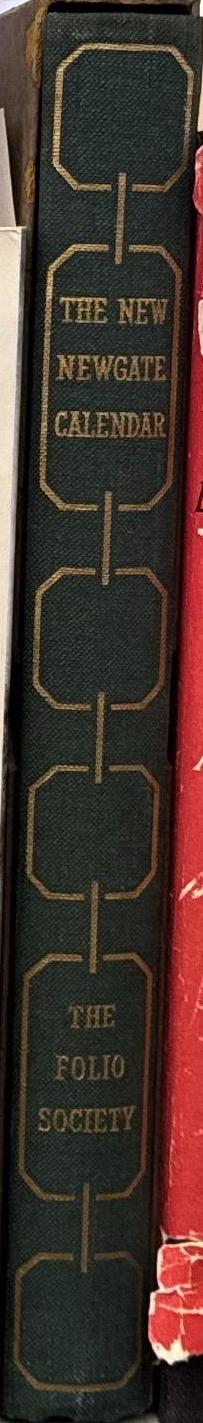 The new Newgate calendar / edited with an introduction by Lord Borkett spine