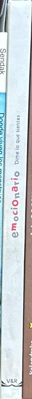 Emocionario : dime lo que sientes \ Cristina Nunez Pereira spine