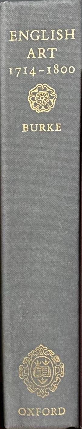 English art, 1714-1800 / Joseph Burke spine