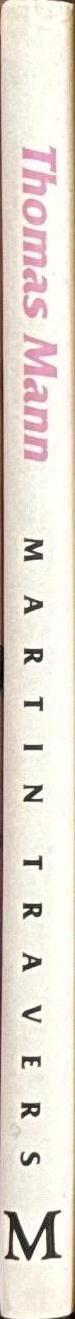 Thomas Mann / Martin Travers spine