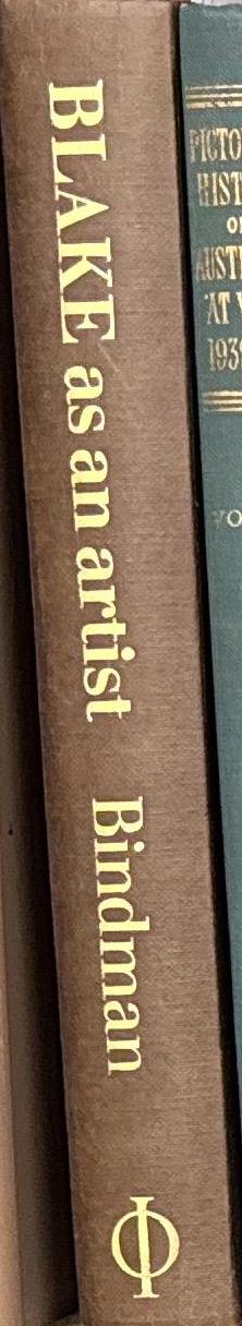 Blake as an artist / David Bindman spine