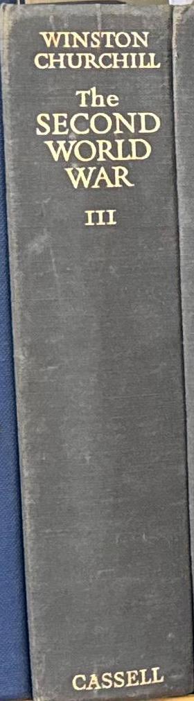 The Second World War : volume III the grand alliance / Winston S. Churchill spine