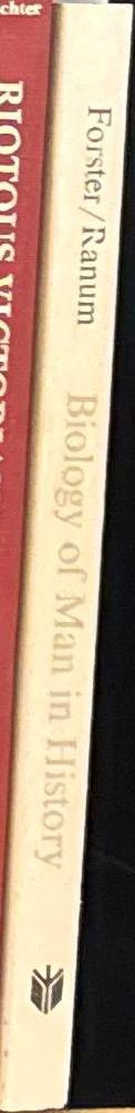Biology of man in history : selections from the Annales Economies, Societes, Civilisations / edited by Robert Forster and Orest Ranum spine