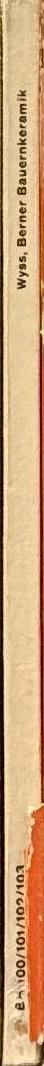 Berner Bauernkeramik / Robert L. Wyss spine