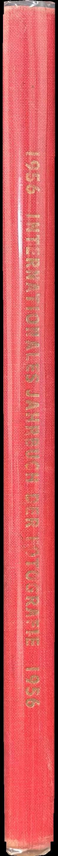 Internationales jahrbuch der fotografie 1956 spine