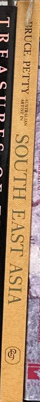 Australian artist in South East Asia / Bruce Petty ; introduction by Ronald Searle spine