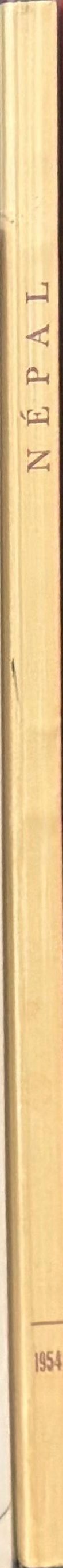 Nepal : catalogue of the Nepalese ethnography collection of the museum of ethnography of the city of Geneva spine