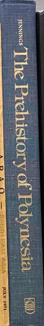 The prehistory of Polynesia / edited by Jesse D. Jennings spine