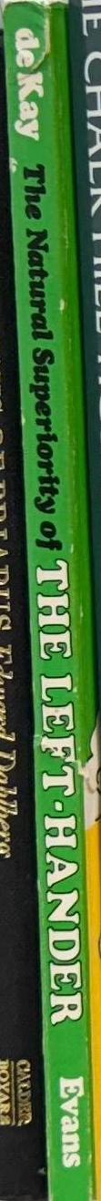 The natural superiority of the left-hander / James T. de Kay spine