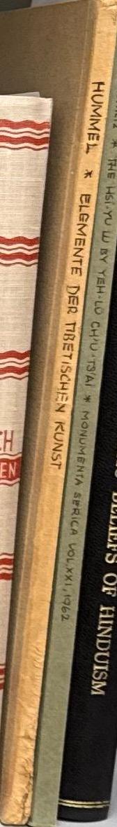 Elemente der Tibetischen kunst / by Siegbert Hummel spine