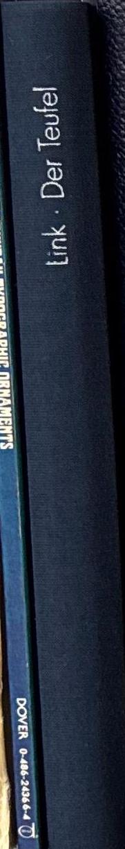 Der teufel : eine maske ohne gesicht /  Luther Link ; aus dem englischen von Heinz Jatho spine