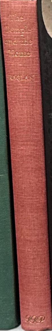 The temple and the house / Lord Raglan spine