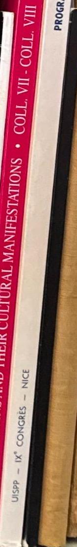 Programme du IXe Congrès international des sciences préhistoriques et protohistoriques : programme / Union internationale des sciences préhistoriques et protohistoriques spine