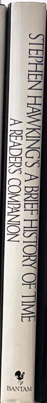 Stephen Hawking's A brief history of time : a reader's companion / edited by Stephen Hawking ; prepared by Gene Stone spine