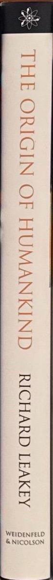 The origin of humankind / Richard Leakey spine