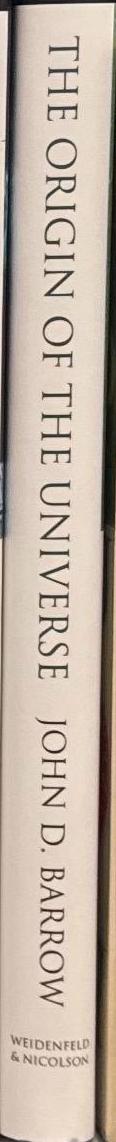 The origin of the universe / John D. Barrow spine