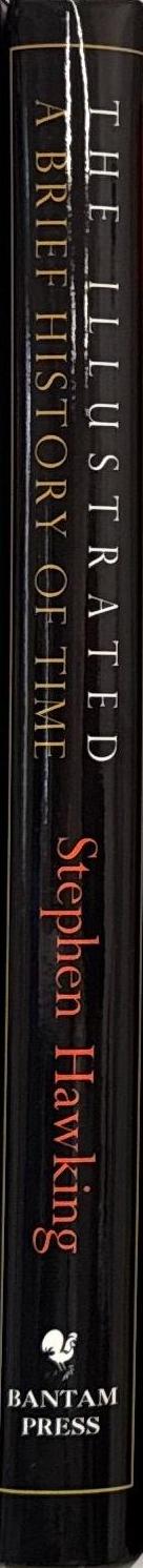 The illustrated : a brief history of time / Stephen Hawking spine