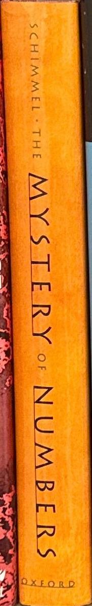 The mystery of numbers / Annemarie Schimmel spine