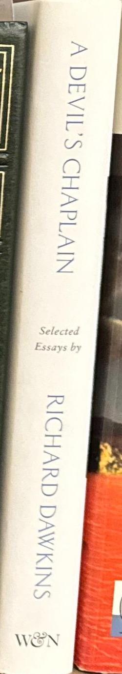 A devil's chaplain : selected essays / Richard Dawson ; edited by Latha Menon spine