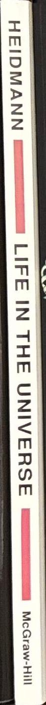 Life in the universe / Jean Heidmann spine