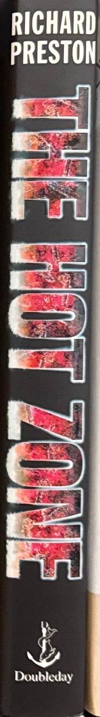 The hot zone / Richard Preston spine