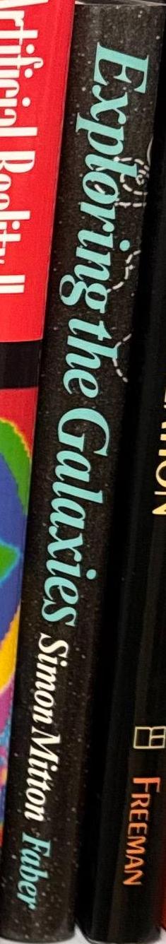 Exploring the galaxies / Simon Mitton spine