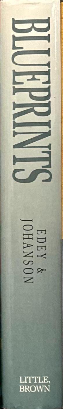 Blueprints : solving the mystery of evolution / Maitland A. Edey, Donald C. Johanson spine