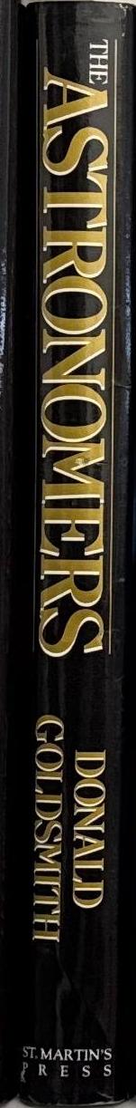 The astronomers : companion book to the PBS television series / Donald Goldsmith spine