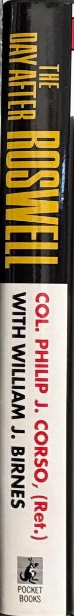 The day after Roswell / Philip J. Corso with William J. Birnes spine