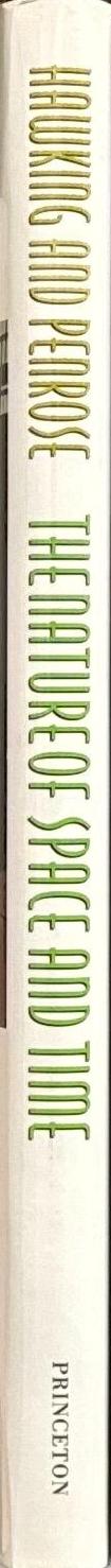 The nature of space and time / Stephen Hawking and Roger Penrose spine