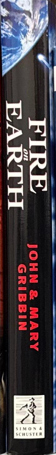 Fire on Earth : in search of the doomsday asteroid / John and Mary Gribbin spine