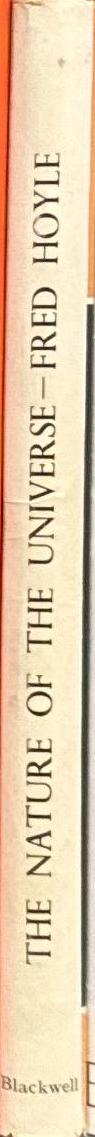 The nature of the universe / by Fred Hoyle spine