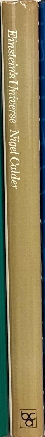Einstein's universe / Nigel Calder spine