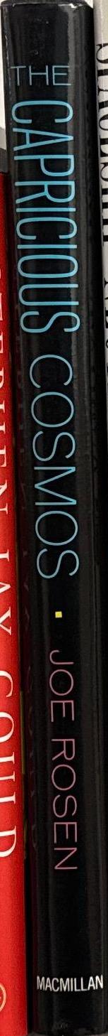 The capricious cosmos : universe beyond law / Joe Rosen spine