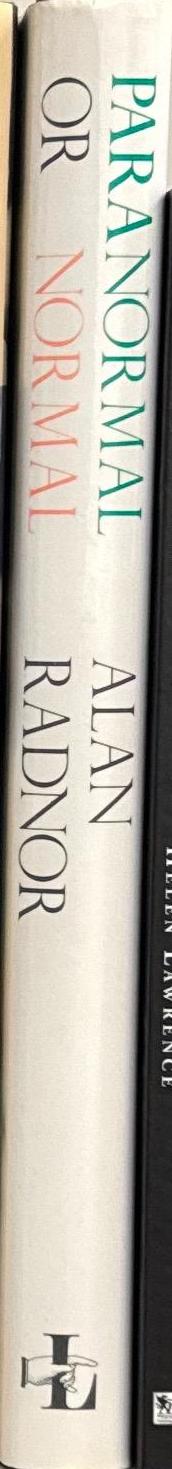 Paranormal or normal? / Alan Radnor spine