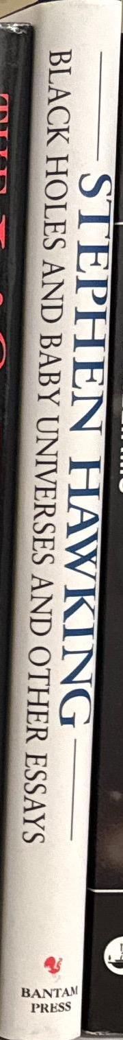 Black holes and baby universes and other essays / Stephen Hawking spine