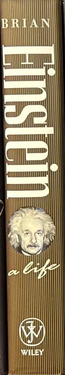 Einstein: a life / Denis Brian spine