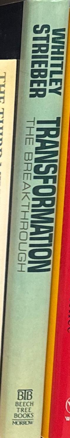 Transformation : the breakthrough / Whitley Strieber spine