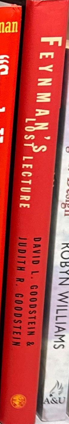 Feynman's lost lecture : the motion of planets around the Sun / David L. Goodstein and Judith R. Goodstein spine