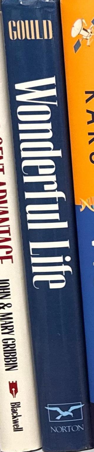 Wonderful life : the Burgess Shale and the nature of history / Stephen Jay Gould spine