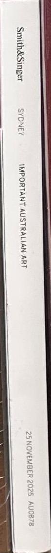 Important Australian art / Smith & Singer spine