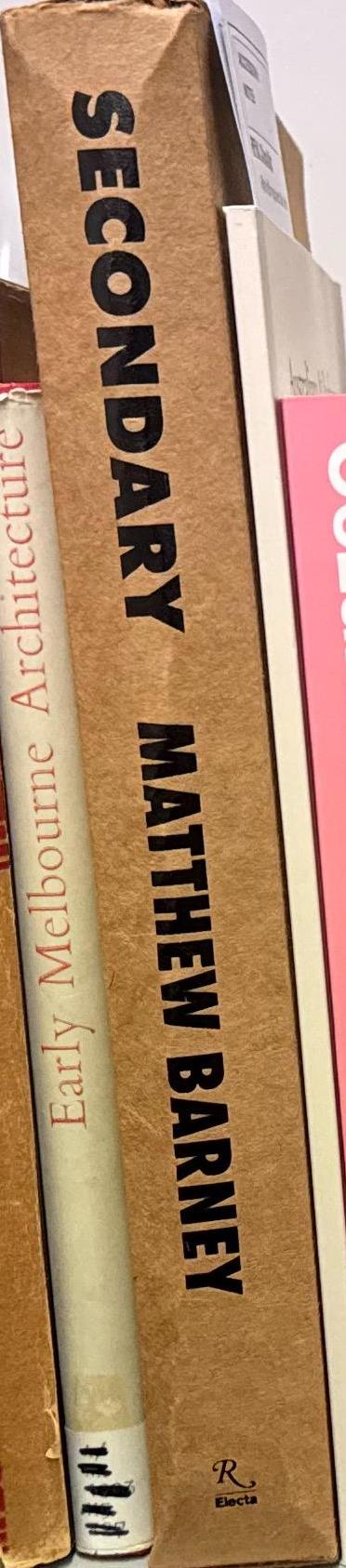 Secondary : Matthew Barney spine