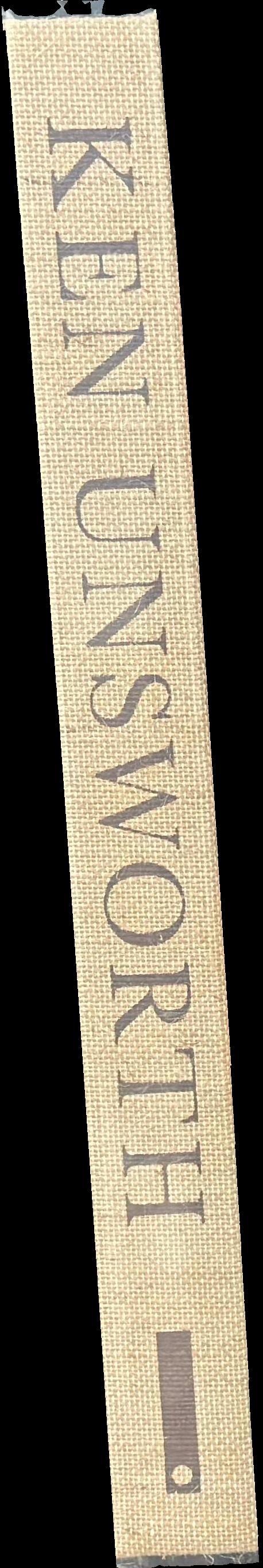 Ken Unsworth spine