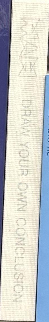 Draw your own conclusions / Jean-Hubert Martin ; forward Marc-Olivier Wahler spine